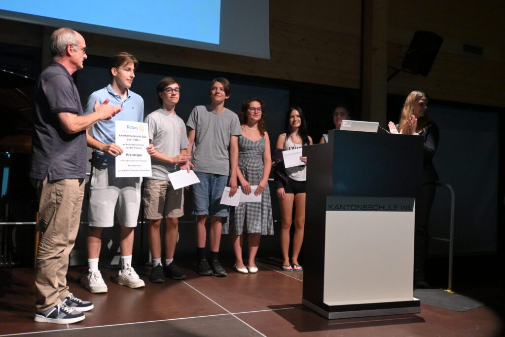 Anerkennungspreis 2026 des Rotary Club Wil